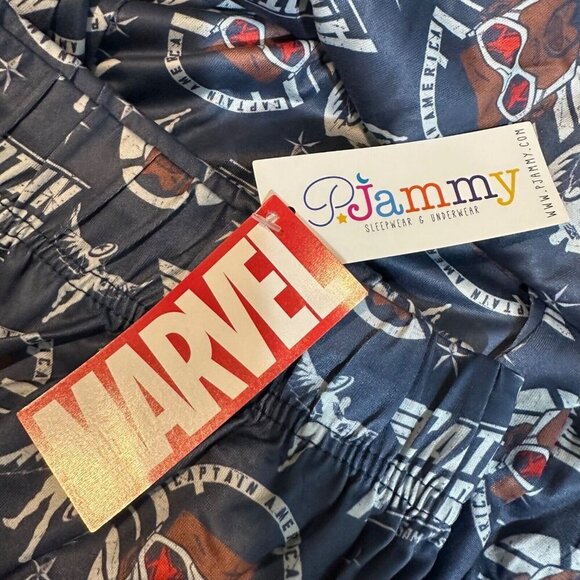 Marvel Size L Unisex PJammy‎ The Falcon Captain America Family Pajama Pants NWT - Picture 4 of 8